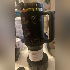 Stanley Brown Tumbler with Hello Kitty Design